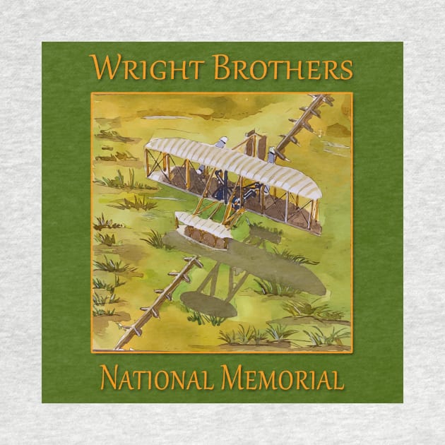 Wright Brothers National Memorial, Kitty Hawk North Carolina by WelshDesigns